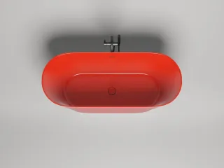 Ванна из искусственного камня Salini Mona S-Sense 102912GRF 170x72см RAL полностью